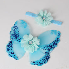 Headwear born Baby Girls Butterfly Wings Costume Po Pography Prop Outfits for Babyhood Freeshippng Top