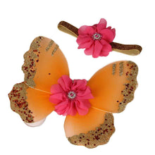 Headwear born Baby Girls Butterfly Wings Costume Po Pography Prop Outfits for Babyhood Freeshippng Top