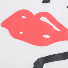 t-shirt-women-eyelash-lip-print-short-sleeve-casual-tops-loose-pullover-women-tops-white-plus-size-blusas BBL