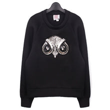 Patchwork Sequined Stud & Bead Embellishments Sweatshirts Pullovers Sexy Lady Long sleeve Sweats Jumper