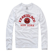 Hip Hop Tops Men Long Sleeve T Shirt Cotton Plus Size Casual Slim Gym Fitness T-shirt For Man