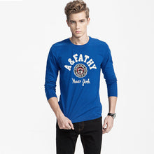 Hip Hop Tops Men Long Sleeve T Shirt Cotton Plus Size Casual Slim Gym Fitness T-shirt For Man