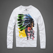Hip Hop Tops Men Long Sleeve T Shirt Cotton Plus Size Casual Slim Gym Fitness T-shirt For Man