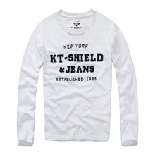 Hip Hop Tops Men Long Sleeve T Shirt Cotton Plus Size Casual Slim Gym Fitness T-shirt For Man