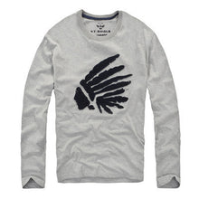 Hip Hop Tops Men Long Sleeve T Shirt Cotton Plus Size Casual Slim Gym Fitness T-shirt For Man