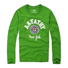 Hip Hop Tops Men Long Sleeve T Shirt Cotton Plus Size Casual Slim Gym Fitness T-shirt For Man