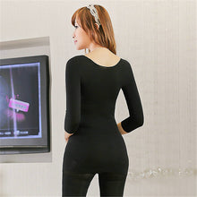 new-women-body-shapers-crewneck-vest-waist-trainer-long-sleeve-tight-shirts BBL