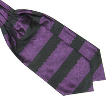 mens-fashion-stripes-long-silk-scarves-cravat-ascot-neck-ties-handkerchief BBL