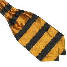 mens-fashion-stripes-long-silk-scarves-cravat-ascot-neck-ties-handkerchief BBL