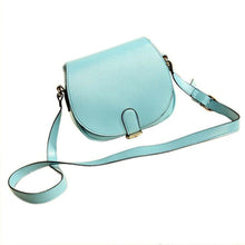 Fashion Women Leather Shoulder Bag Clutch Handbag Candy Color Portable Mini Tote Purse Hobo Messenger Bags