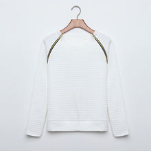 new-women-zipper-sweater-jumper-sweater-pullover-tops-y8 BBL