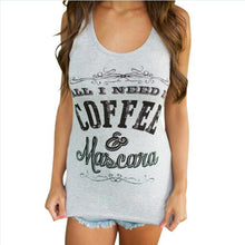 Women Tank Top Feather Print Vest Shirts Sexy Sleeveless Backless Casual Vest Tops J3285