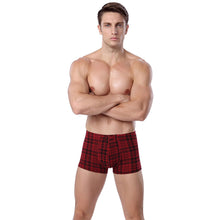 comfortable-men-boxer-shorts-plaid-tartan-elastic-waist-cotton-trunks-men-underwear-boxers-panties-underpants-plus-size BBL