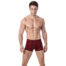 comfortable-men-boxer-shorts-plaid-tartan-elastic-waist-cotton-trunks-men-underwear-boxers-panties-underpants-plus-size BBL