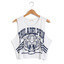 Graffiti Tiger Head Print Crop Top Sleeveless Tank Top Black White Letter Print Crop Tops Loose Women Tops