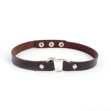 new-punk-women-ladies-gothic-leather-choker-heart-chain-spike-rivet-buckle-collar-necklace BBL