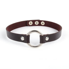 new-punk-women-ladies-gothic-leather-choker-heart-chain-spike-rivet-buckle-collar-necklace BBL