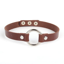 new-punk-women-ladies-gothic-leather-choker-heart-chain-spike-rivet-buckle-collar-necklace BBL