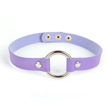 new-punk-women-ladies-gothic-leather-choker-heart-chain-spike-rivet-buckle-collar-necklace BBL
