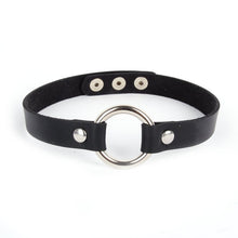 new-punk-women-ladies-gothic-leather-choker-heart-chain-spike-rivet-buckle-collar-necklace BBL