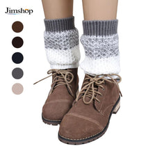 Women Ladies Crochet Knitted Shell Design Boot Cuffs Toppers Knit Leg Warmers Short Liner Boot Socks