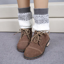 Women Ladies Crochet Knitted Shell Design Boot Cuffs Toppers Knit Leg Warmers Short Liner Boot Socks