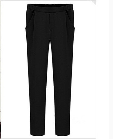 Saling Street Style Straight Colorful Pants For Ladies Plus size Women's Causal Harem Pants Trousers J2511