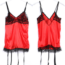 sexy-lingerie-women-lace-dress-red-babydoll-sleepwear-g-string-underwear-sets BBL