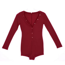 sexy-women-v-neck-button-long-sleeve-jumpsuit-bodycon-rompers-shorts-bodysuit BBL