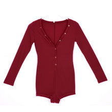 sexy-women-v-neck-button-long-sleeve-jumpsuit-bodycon-rompers-shorts-bodysuit BBL