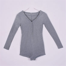 sexy-women-v-neck-button-long-sleeve-jumpsuit-bodycon-rompers-shorts-bodysuit BBL