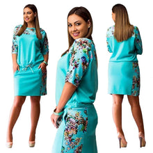 women-lady-dress-floral-half-sleeve-evening-party-plus-size-dress-l-6xl-ly3 BBL