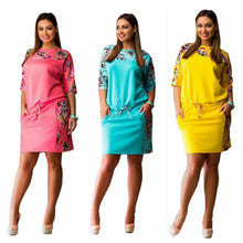women-lady-dress-floral-half-sleeve-evening-party-plus-size-dress-l-6xl-ly3 BBL