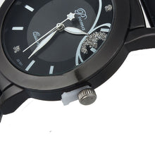 Ladies Fashion Watches Girl Women Luxury Diamond Pretty Quartz Wrist Watch Black Relogio feminino