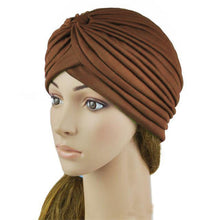 indian-cap-pleated-headwrap-turban-stretchy-band-hats-for-women-cloche-chemo-hijab-beanies-new BBL