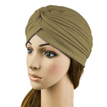 indian-cap-pleated-headwrap-turban-stretchy-band-hats-for-women-cloche-chemo-hijab-beanies-new BBL