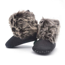 infant-baby-fleece-snow-boots-toddler-kids-wool-fur-shoes-prewalker-0-18m-y2 BBL