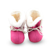 infant-girl-fleece-crib-shoes-newborn-toddler-boot-baby-walking-shoes-new-py5 BBL