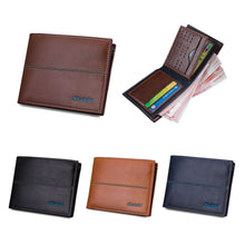 Mens Women Leather Credit Card Holder/Case Card Holder Wallet Business Card Package PU Leather Bag Purse Wallet
