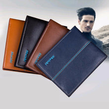 Mens Women Leather Credit Card Holder/Case Card Holder Wallet Business Card Package PU Leather Bag Purse Wallet
