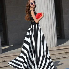 exy Women Long Maxi Evening Party Beach Lace Chiffon Dress