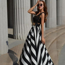 exy Women Long Maxi Evening Party Beach Lace Chiffon Dress