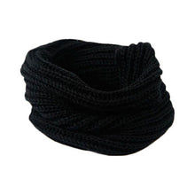 Warm Knitted Neck Circle Wool Blend Scarf Fast Shipping
