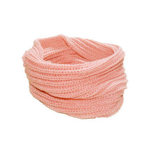 Warm Knitted Neck Circle Wool Blend Scarf Fast Shipping