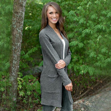 Korean Womens Lady Elegant Casual Knit Sleeve Sweater Coat Loose Long Cardigan Jacket Fast Shipping
