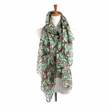 Women Ladies Owl Print Long Scarf Warm Wrap Shawl Fast Shipping