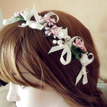 Fashion Wedding Bridesmaid Boho Floral Flower Festival Forehead Headband Hair Garland