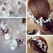 Fashion Wedding Bridesmaid Boho Floral Flower Festival Forehead Headband Hair Garland