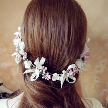 Fashion Wedding Bridesmaid Boho Floral Flower Festival Forehead Headband Hair Garland