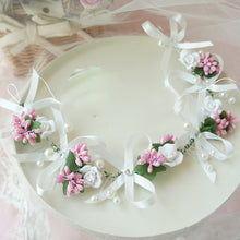 Fashion Wedding Bridesmaid Boho Floral Flower Festival Forehead Headband Hair Garland